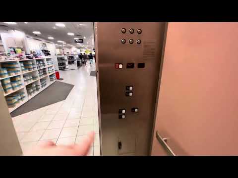 STORE CLOSING! Schindler MT Hydraulic Elevator At JCPenney Seminole Towne Center In Sanford, FL