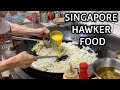 Famous Singapore Carrot Cake SINGAPORE HAWKER FOOD 2021 Singapore Street Food