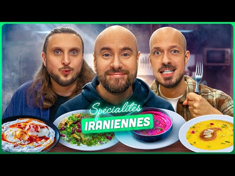 LA BATTLE DES PAYS : on déguste les spécialités iraniennes avec Kyan Khojandi