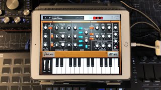 Video thumbnail for Arturia iMini Synthesizer - Let’s Play - Demo for the iPad - Live by The Sound Test Room