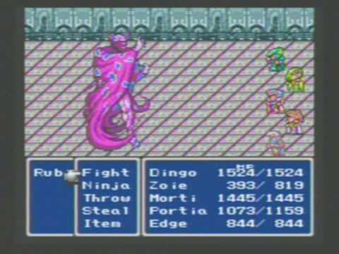 Final Fantasy IV Monsters Alive or "Meet your parents, Edge (Haseo)"