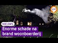 Uitslaande brand in woonboerderij in Drempt