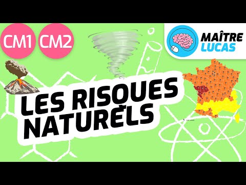 Les risques naturels - classer les êtres vivants CM1 - CM2 - 6ème - Cycle 3 - Sciences