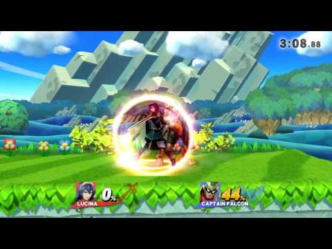 Lucina vs. Captain Falcon (Nhat) Smash 4
