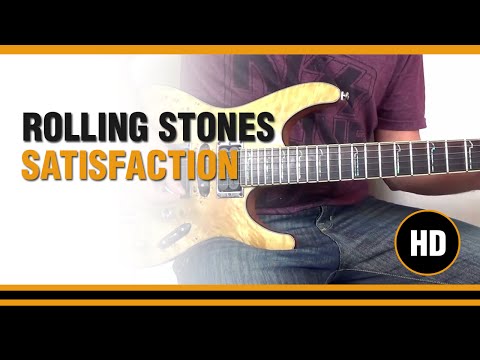 Thumbnail for Satisfaction from ROLLING STONES - RIFF - Electric GUITAR LESSON by R.E.M., The Rolling Stones, Ronnie Wood, Rolling Stones, Songwriter, Nicky Hopkins