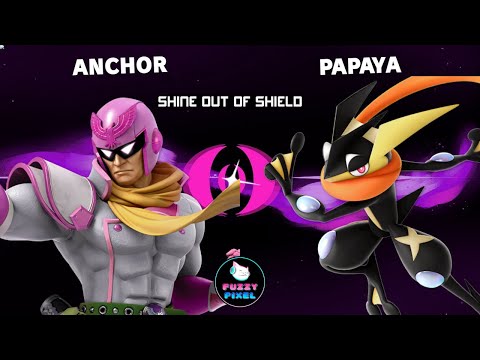 Shine Out Of Shield HDR - Anchor (Captain Falcon) vs Papaya (Greninja) - Shine OOS Winners Quarters