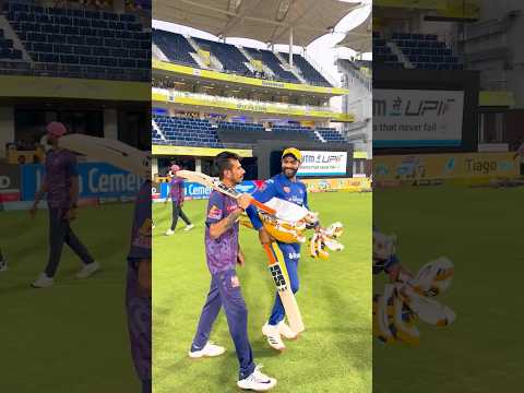Yuzi Chahal's dance gets Jadeja's Approval | CSK vs RR Practice Session | Rajasthan Royals #Shorts