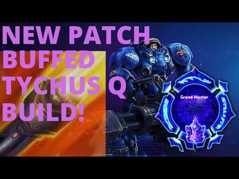 Tychus Odin - NEW REWORKED TYCHUS Q BUILD! - Grandmaster Storm League