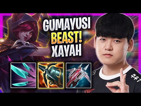 GUMAYUSI IS A BEAST WITH XAYAH! - T1 Gumayusi Plays Xayah ADC vs Kai'sa! | Season 2023