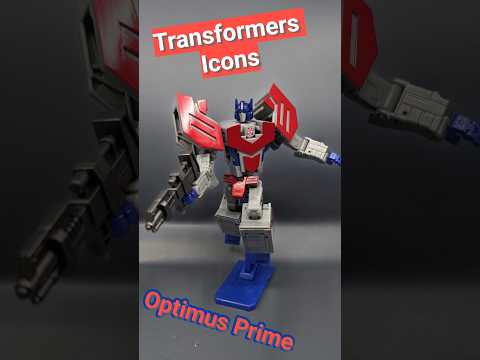 3 Minute Reviews #transformers #generations #icons #optimusprime #autobots #logo #transforming