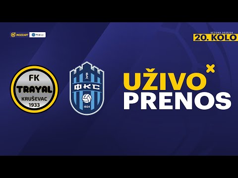 Trayal - Smederevo 1924 Mozzart Bet Prva liga Srbije 2025/26 20. Kolo