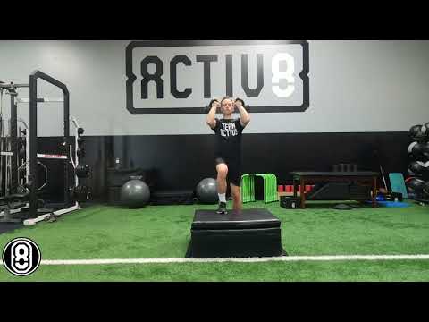 Activ8 | Step Up 15" Box 2 Kettlebell Rack