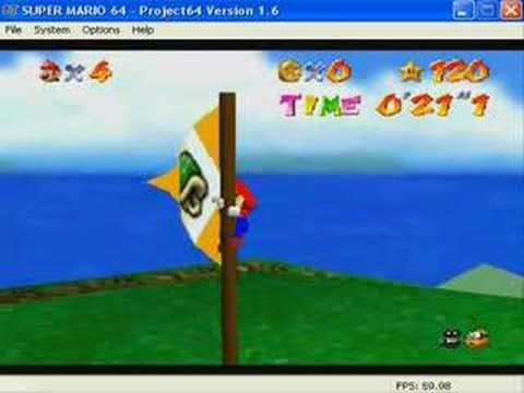 Super Mario 64 - BOB - Footrace with Koopa the Quick 1:19