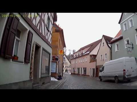 D: Gräfenberg. Landkreis Forchheim. Ortsdurchfahrt. Februar 2014