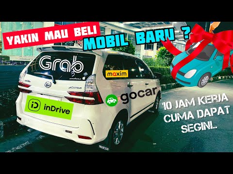 😭 Yakin mau beli mobil buat taxol ? kerja 10 jam cuma dapat segini #grab #gojek #ojol #gocar #gacor