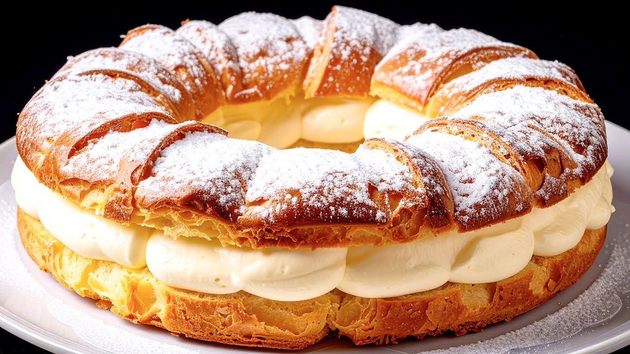 Karpatka Polish Pudding Cake by Magie des Backens — recipe photo
