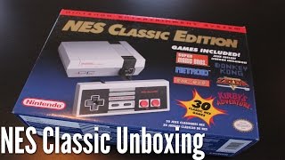 NES Classic Edition Unboxing!!!