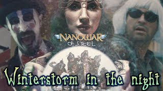 Kadr z teledysku Winterstorm in the Night tekst piosenki Nanowar Of Steel feat. Madeleine Liljestam