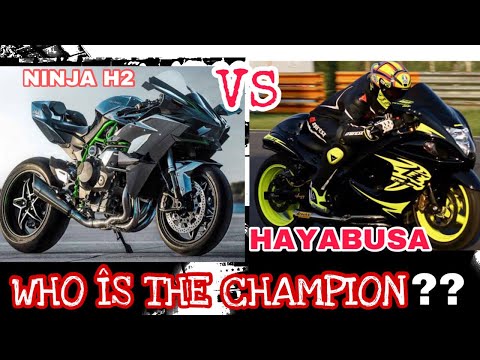 HAYABUSA BEATS NINJA H2 | UNBELIEVABLE 🤩
