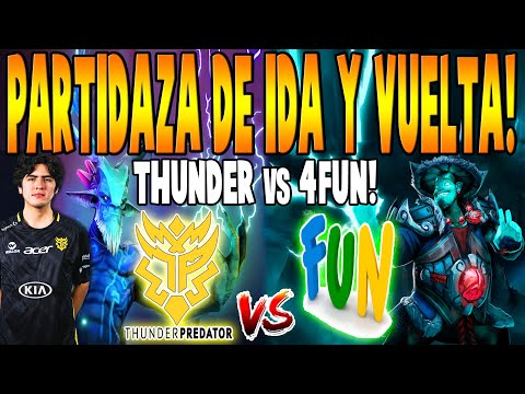 THUNDER vs 4FUN [BO2] - Partidaza de Ida y Vuelta! "Leostyle vs Ryoya" -  Realms Collide DOTA 2