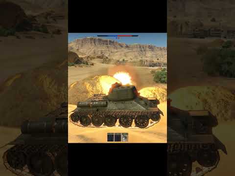 War Thunder T-34-85 #shorts #warthunder #t34 #oneshot