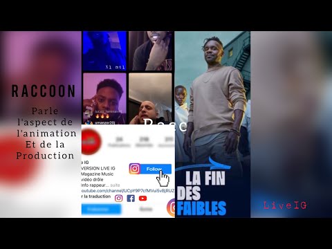 Channel xl mtl - Raccoon parle de la production de la fin des faibles