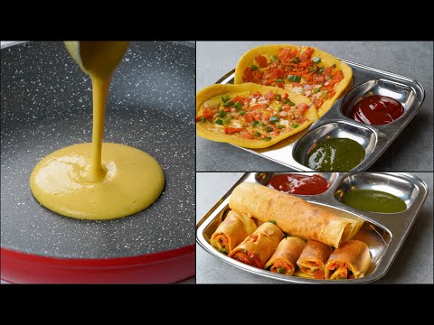 10 Min. Besan Chilla Recipe | Easy & Quick Breakfast Recipe | Healthy Breakfast Snacks Recipe