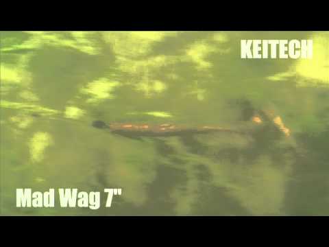 Keitech Mad Wag Mini Sahara Olive Flake 309