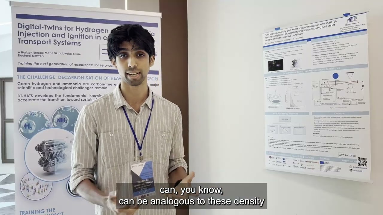 DT-HATS: Meet DC2 Tejas Shripal | Measuring Hydrogen Mixing and Combustion with Laser Diagnostics
