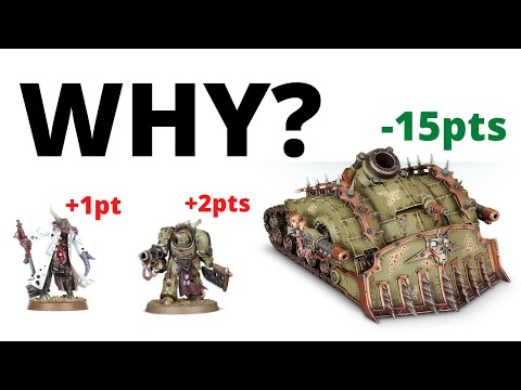 So Death Guard Points Changes are Weird! Chapter Approved 2022 Review