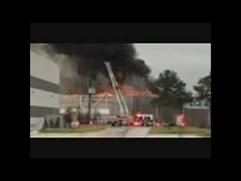 Fire burns at warehouse along 249 and Beltway 8