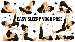 Relaxing Yoga Poses for Sleep | Yoga for Children | Yoga for Sleep | Basic Yoga Poses