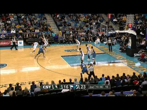 Rubio showing off his passing skills