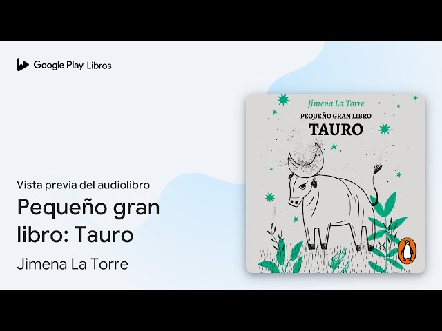 Vídeo relacionado con Pequeño gran libro: Tauro