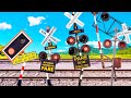 The Railroad Crossings Searching For Their Part Blown Away By The Wind Passagem De Nível