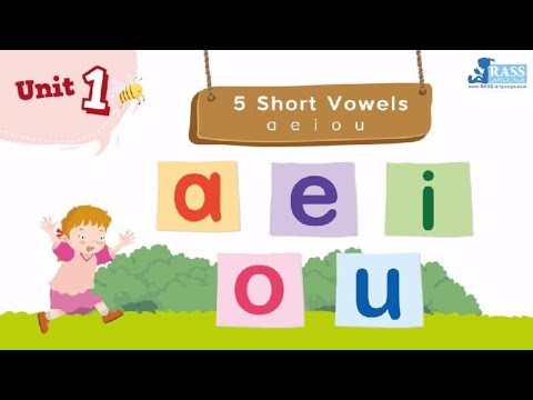 5 Short Vowels | a e i o u | The Best Short Vowel Chants | Go Phonics 1A Unit 1 | EFL