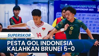 Hasil Piala AFF Futsal U-16: Indonesia Menang Telak 5-0 Atas Brunei Darussalam