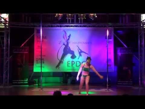 Nadine Parkes - Expert Pole - Emma's Pole Dancing Championship 2014