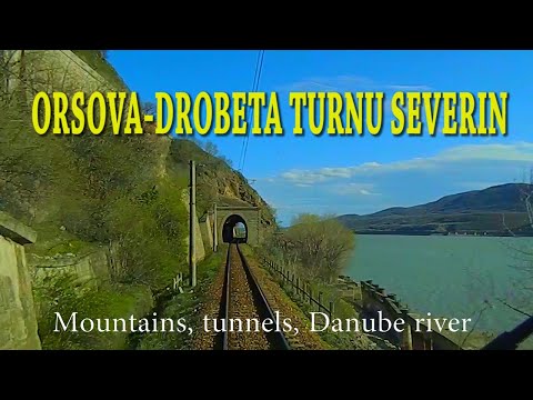 Orsova-Drobeta Turnu Severin Train Cab Ride Europe Führerstandsmitfahrt 