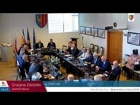 LII SESJA RADY MIASTA ŻORY - 2.03.2023 r.