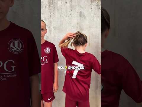 Their Jersey Numbers Matched Their Hairstyles 😳⚽