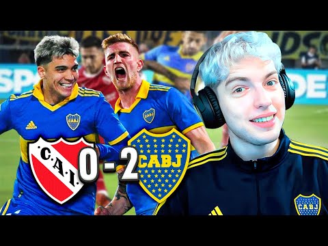 DAVOO XENEIZE REACCIONA A INDEPENDIENTE 0 BOCA 2 (2023) - LIGA ARGENTINA