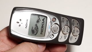 Nokia 2300. Ретро телефон из 2003 года с голубой подсветкой