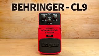Video thumbnail for Behringer - Compressor/Limiter CL9 by Bass Stuff