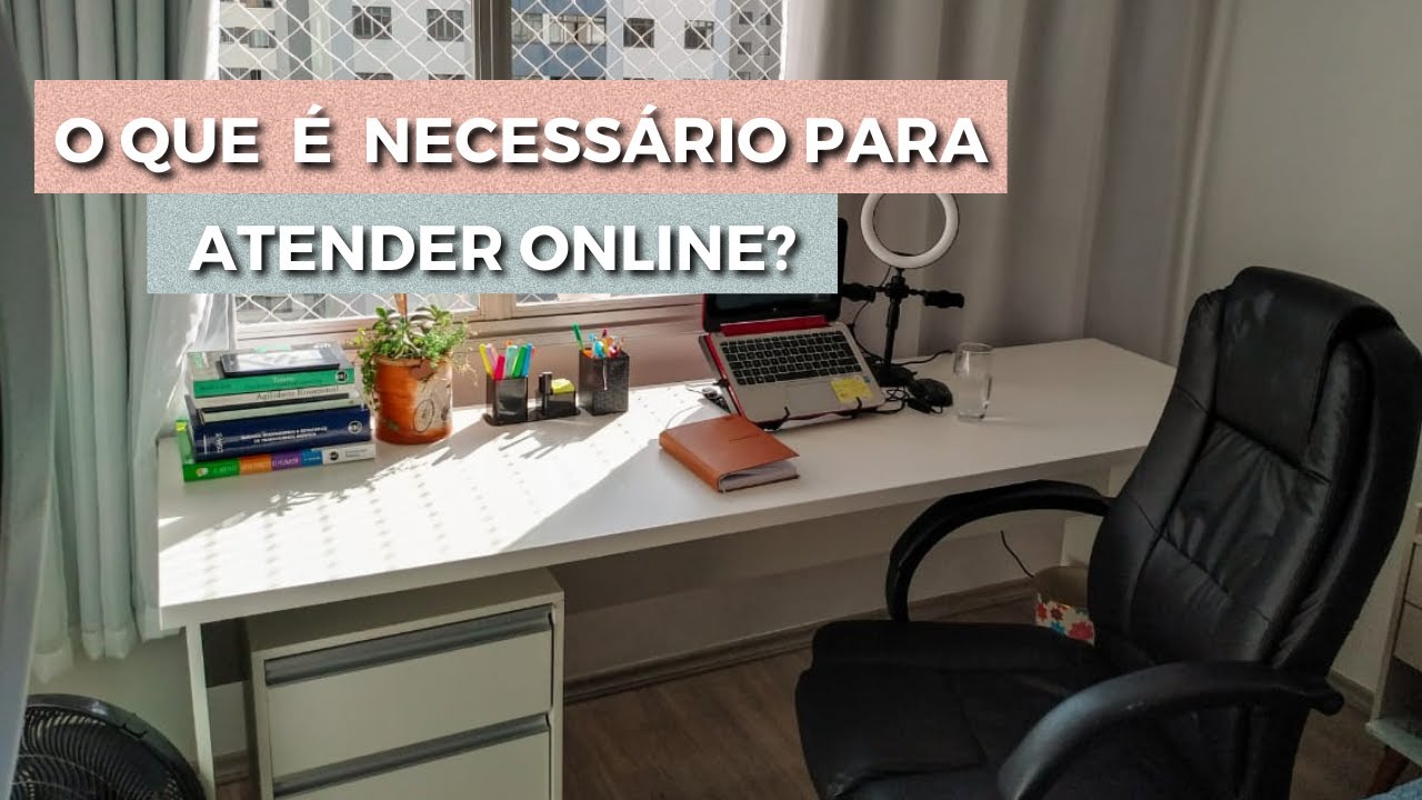 TOUR pelo meu Home Office de Psicóloga