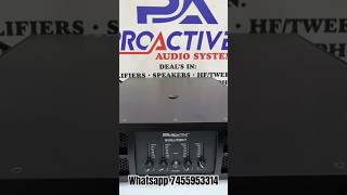 proactive evolution 7 four channel amplifier