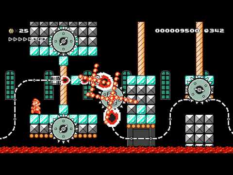 Lava Viper's Icy Hideout by Shadowy_24 🍄 Super Mario Maker 2 #aep 😶 No Commentary