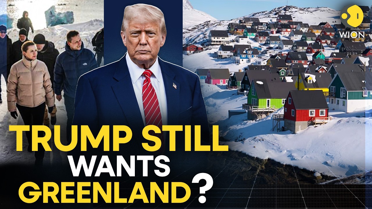 US-Greenland Takeover LIVE: Trump Still Wants Greenland? Danish PM Drops Blunt Warning | WION