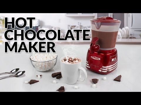HCM700RETRORED | Retro 32-Ounce Hot Chocolate Maker & Dispenser