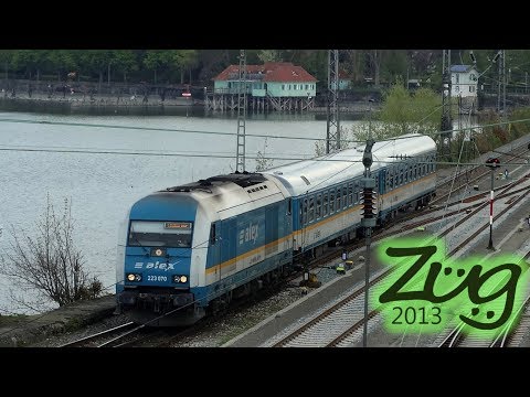 ALEX Lindau - Hergatz - Oberstaufen - Immenstadt | mit ER20, Abteilwagen | Kurzvideo